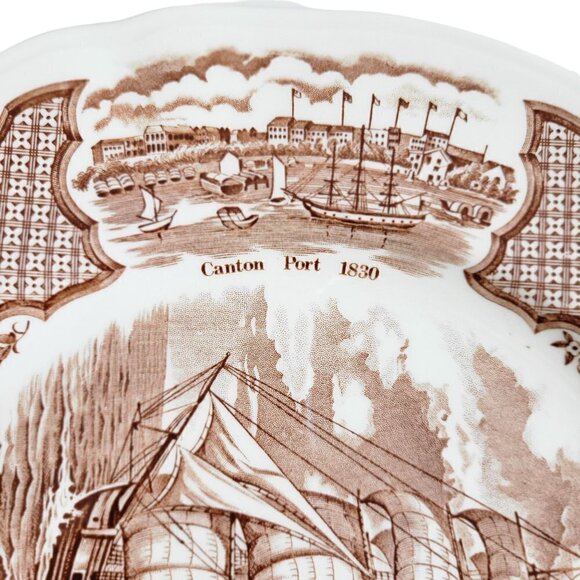 Fair Winds The Friendship of Salem Dinner Plate 10.5" - Picture 4 of 10
